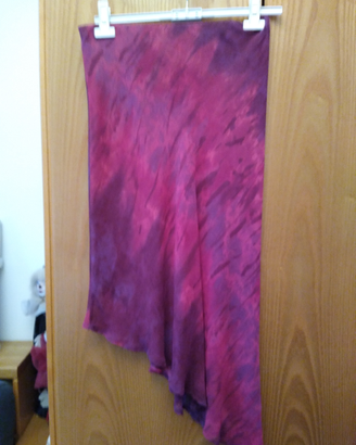 Gonna rosso bordeaux