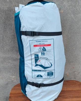 Quechua 2 Seconds Easy Fresh & Black per 2 persone