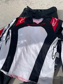 Pantalone e maglia moto bambino