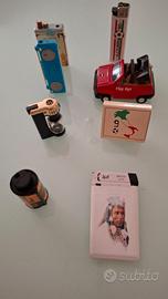 8 accendini funzionanti vintage ricaricabili