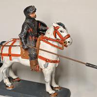 Soldatino piombo CONQUISTADOR CON ARMATURA 10