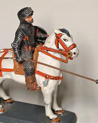 Soldatino piombo CONQUISTADOR CON ARMATURA 10