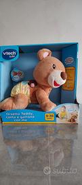 orsetto Teddy vtech canta e gattona
