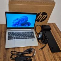 Notebook HP Elitebook 840 G5 + Docking Station HP