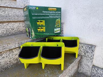  Fioriera da giardino modulare e impilabile - 2 PZ