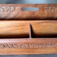 Portadocumenti - portaposta in legno