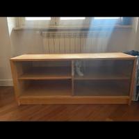 Mobile televisione legno colore betulla