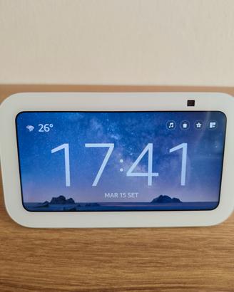 Amazon Alexa Echo show 5 3a gen azzurra