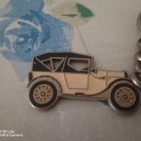 Portachiavi Vintage Auto d'Epoca - Metallo Smaltat