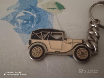 Portachiavi Vintage Auto d'Epoca - Metallo Smaltat