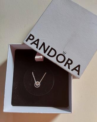 collana hallo pandora , argento