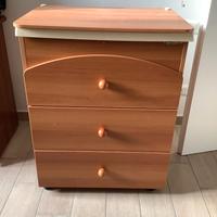 Foppapedretti mobiletto fasciatoio con bagnetto