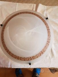 PLAFONIERA IN VETRO DA 50CM.