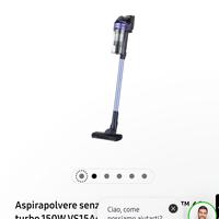 aspirapolvere ricaricabile Samsung Jet 60 