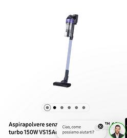 aspirapolvere ricaricabile Samsung Jet 60 