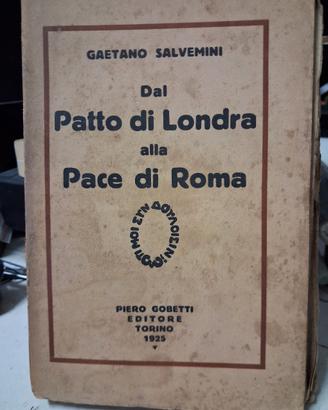 patti di Londra alla pace di Roma 1925