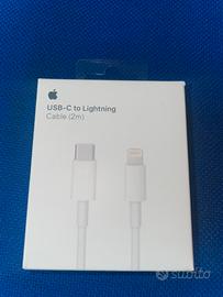 Cavo 2 metri Apple iphone Lightning a USB-C