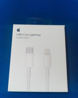 Cavo 2 metri Apple iphone Lightning a USB-C