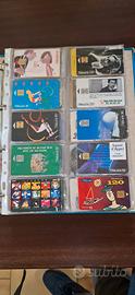 lotto collezione di schede telefoniche vintage 