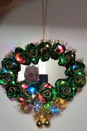 Corona con specchio per la porta