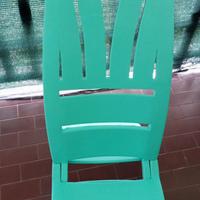 4 Sedie da esterno spiaggia o taverna