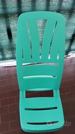 4 Sedie da esterno spiaggia o taverna