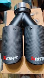 Terminale di scarico doppia uscita 