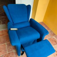 poltrona elettrica "made in Italy" come nuova
