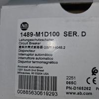 Interruttore automatico 1489-M1D100 AB