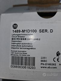 Interruttore automatico 1489-M1D100 AB
