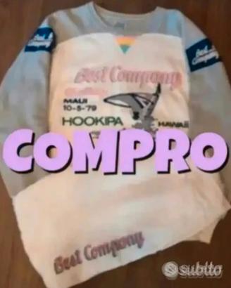 Best Company by Olmes Carretti Felpe Paninaro 80's