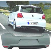PARAURTI POSTERIORE VOLKSWAGEN VW POLO 09-14 LOOK 