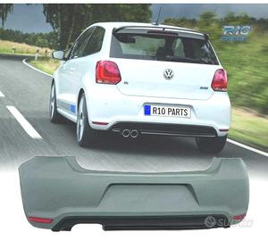 PARAURTI POSTERIORE VOLKSWAGEN VW POLO 09-14 LOOK 
