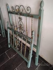 letti in ferro battuto  singoli 80 x 190