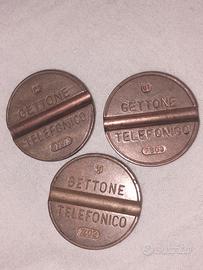 Italia-gettoni telefonici anni '70