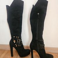 Stivali neri Giamcarlo Paoli