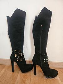 Stivali neri Giamcarlo Paoli