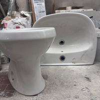 Lavabo e wc ceramica