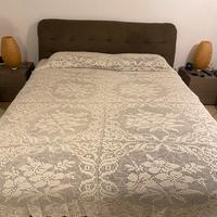 Coperta matrimoniale filet