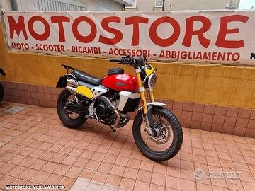 Fantic motor Caballero 500 scrambler rossa - 2022