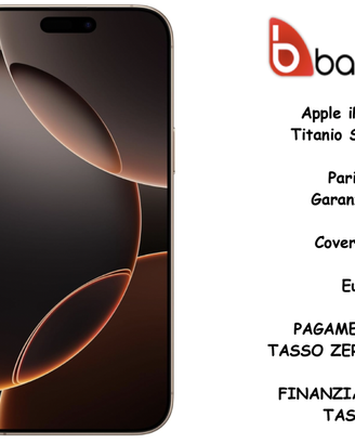 Apple iPhone 16 Pro Titanio Sabbia 256 Gb