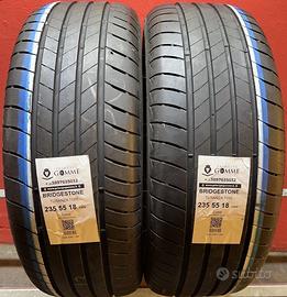 2 gomme 235 55 18 bridgestone a3347