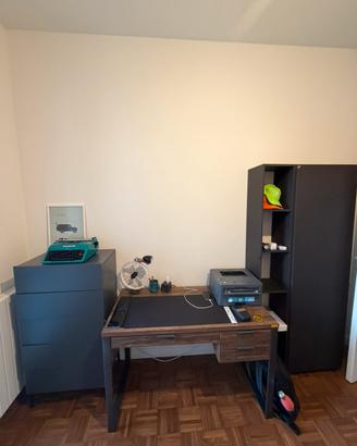 Studio casa (scrivania, cassettiera e libreria)