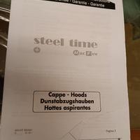 cappa cucina marca Steel Time modello Max Fire