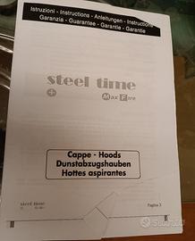 cappa cucina marca Steel Time modello Max Fire