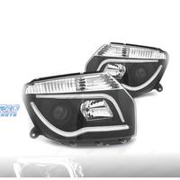 FARI DACIA DUSTER 10-13 TUBE LIGHT FONDO NERO