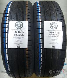 2 GOMME 185 65 15 CONTINENTAL A71291