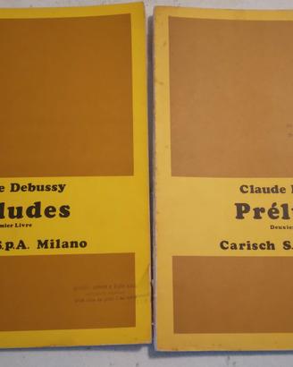 Debussy spartiti preludi