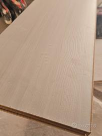 73 mq laminato bianco con tappetino antirumore 