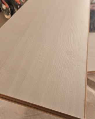 73 mq laminato bianco con tappetino antirumore 
